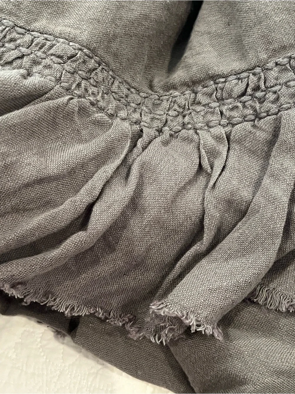 Restoration Hardware Teen Linen Twin Duvet